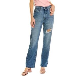 DL1961 Emilie Straight Ultra High Rise Vintage 31” in Blue Medium Wash Size 27